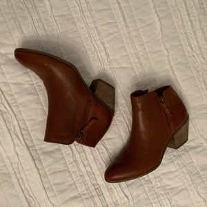 Frye Booties Double Zipper
